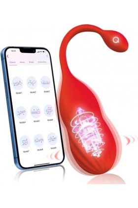 Œufs Vibrants - Silicone Souple - Vibromasseurs Classiques - Imperméable - Boules de Geisha - Facile à Nettoyer - Vibromasseu