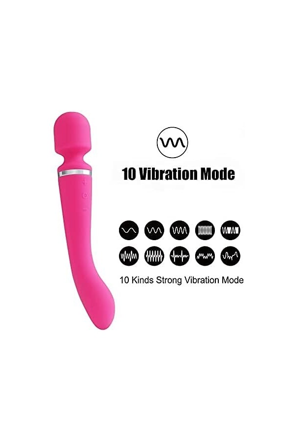 Oéufs Vîbrant Vibro Couple Pȱṛţ??łe Oèuƒ vibr?nt Femme Oeuf de Massage en Silicone Masseur Portable 11 Fréquences de Vibratio