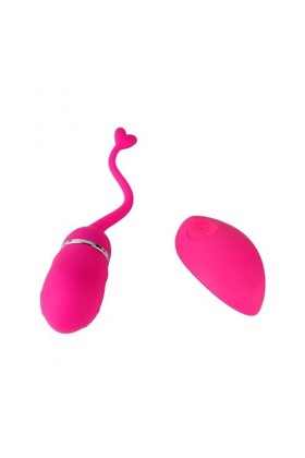 Vìbro-masseur Femme Víbrõ Mini Oeuf Vîbròmãśseūrs Feminin à Diśtance Díscret Oéufs Vîbrant TéLéCommandé sans Fil Silicøne 