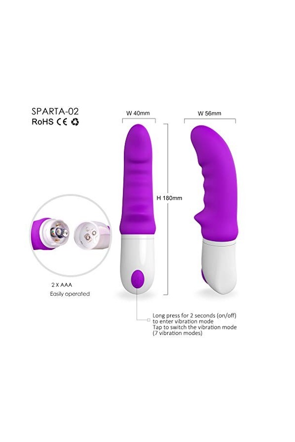 Vibro-masseur Clitoridien Puissant seẋ Toyspour pour Femme Vibrant Toýs, Sextoyse Plaisir Femme Couple, Sexes Toyes Godes Vi