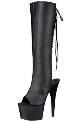 Pleaser ADORE-2018 Blk Faux Leather/Blk Matte UK 2 EU 35 