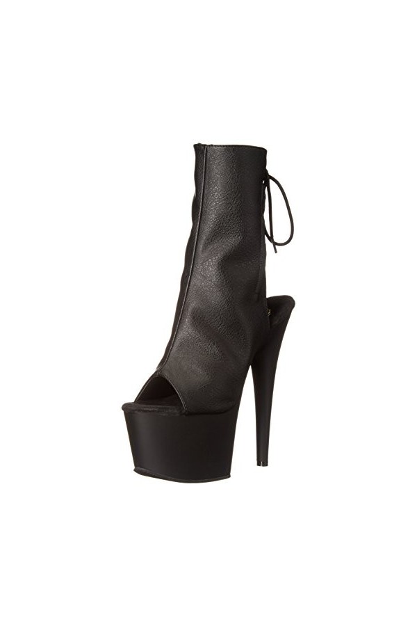 Pleaser ADORE-2018 Blk Faux Leather/Blk Matte UK 2 EU 35 