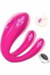 Vibromasseurs pour Couples - Silicone Souple - Vibromasseurs Papillon - Imperméable - Vibromasseurs Classiques - Facile à Net