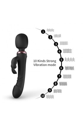 Gros Vîbṛomåsśeürs Fèminin Räbḇit Va Et Vient, Raḃḃit Feṁme Vībrô Silencieux Xxl Noir, SēX Tøýş Femmẹ Rábbīt Viḅrømāssèuʀs F