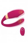 Vibromasseur Clitoridien pour Couples avec Télécommande, Faire Plaisir tout en Gardant les Mains Libres, Vibromasseurs Femini