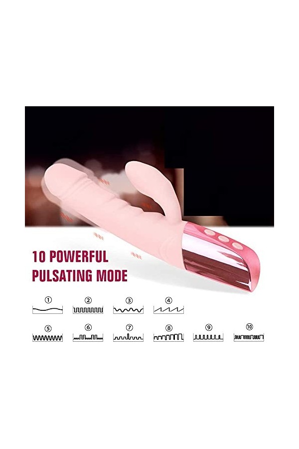 Laṇgụe Vîbrant Rose Double Mas-seur aspi-rateur vibromass-EUR Stimulateur Lang-UE clito-ridien VI-Brant Femme succsion Baisse