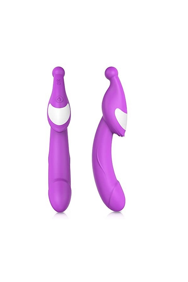 Stimulant Clitoridien Puissant Vibromasseür Femme Clitoridien Süceur Point G, Sextoyse Plaisir Femme Vib-r-an-t Aspiration, P