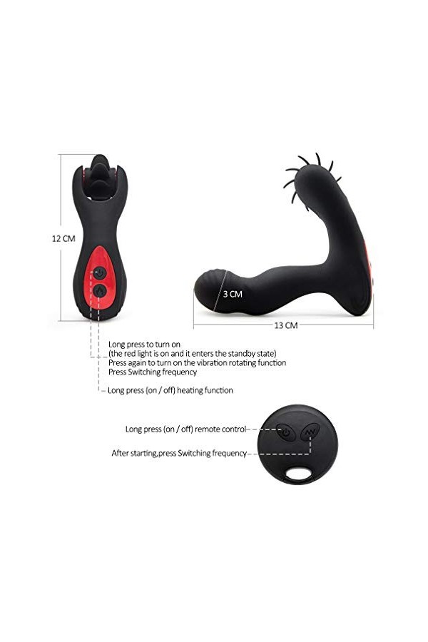 Vibromasseur Clitoridien Puissant, Sexes Prostate Toyes Prostate Toys Pour Pour Femme, Godes Vibrant Godemiches Realiste, Sex