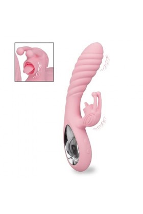 Vibro Vibromasseur rabbit Crazy Snail