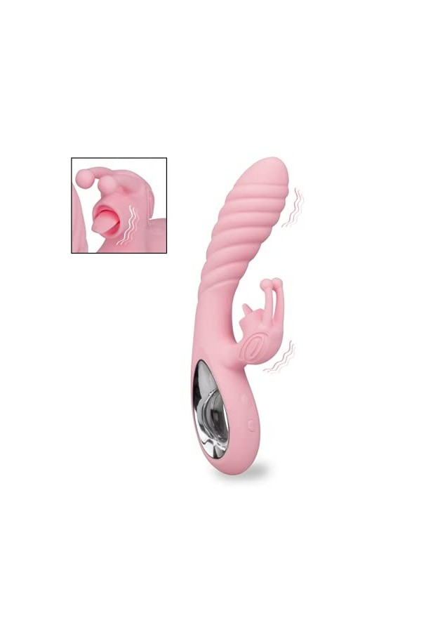Vibro Vibromasseur rabbit Crazy Snail
