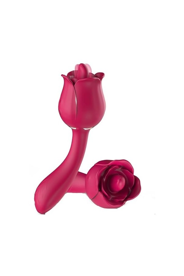 Langue Suceur Clitoridienne Double Masseur aspirateur vibromassEUR Stimulateur LangUE clitoridien VIBrant Femme SUCCION vibro