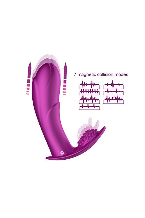 ?ℯ?ℯ? ???F V?????T Femme Culotte Vîbrante Femme avec Telecommande sans Fil Poînt G Anàlé Puissant,Invisible Mini oẹûf Vîbrant