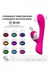 Vibro-masseur Clitoridien Puissant Sex-toyse Vibro-masseur clitoriđien Godes GoĎ Femme Vibrant p-Ṍ-inţ ğ Aspiration Couple Pl