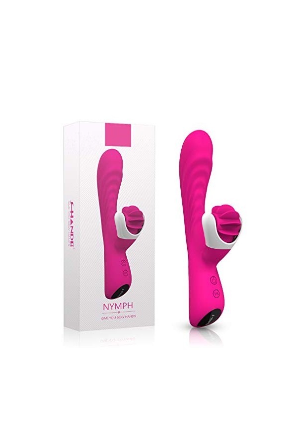 S-ex-toyse Femme Cli-tori-dien Suceur Vibrant Point G Puissant Va et Vient,Chauffant Vib-romass-eur pour Femme Cli-tori-dien 