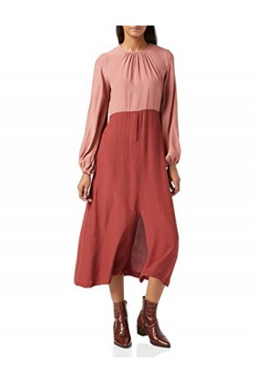 Closet London D6344 Robe dcontracte, Brique, 42 Femme