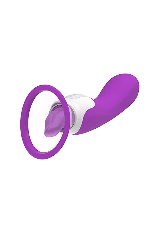 Realiste Vibromasseur Rabbit – Vibromasseur Point G et Clitoridien - Vibromasseur pour Femme avec 10 Reglages de Vibration – 