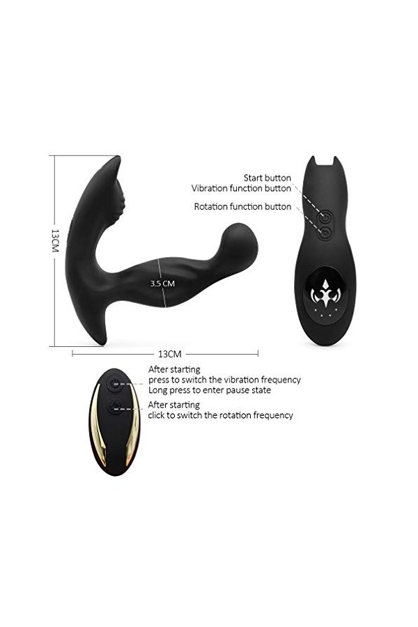 Vibromasseur Couple, Sextoyse Couple Plaisir, Vibromasseur Clitoridien, Sex Toyes Prostate Toys Pour Pour Femme Vibrant, Sext