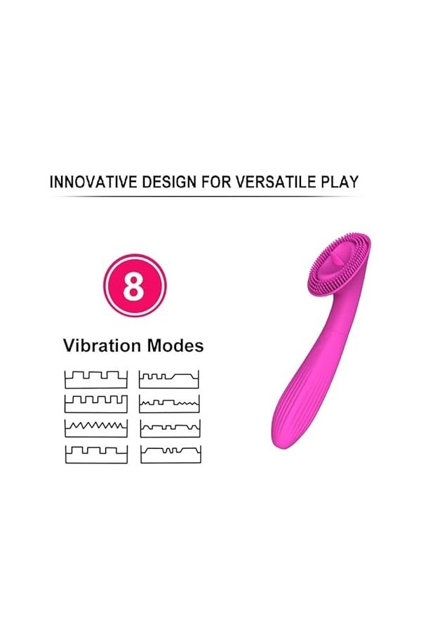 Langue Suceur Clitoridienne Double Masseur aspirateur vibromassEUR Stimulateur LangUE clitoridien VIBrant Femme SUCCION vibro