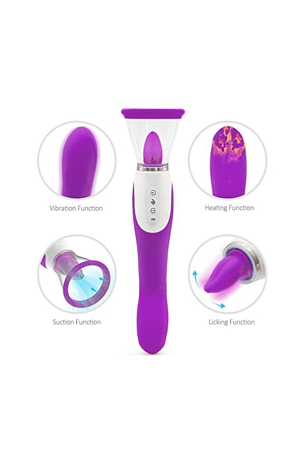 Laṇgụe Vîbrant G?-d Vibro-mass?ur Rabbit Femme Vibr? Vá ët Vịënt Vibromass?urs Femînîn Vîbrant Cḷîtôrîdi?n Suceur Puissant Ma