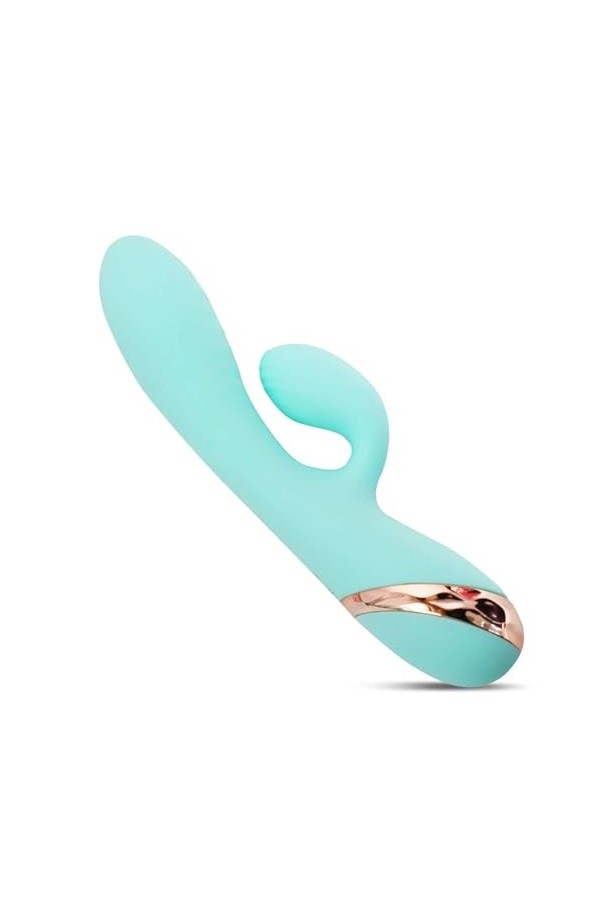Bien à deux Fougueux - Vibromasseur gonflable, jouet vaginal rechargeable USB | Sextoy étanche et respectueux des peaux sensi