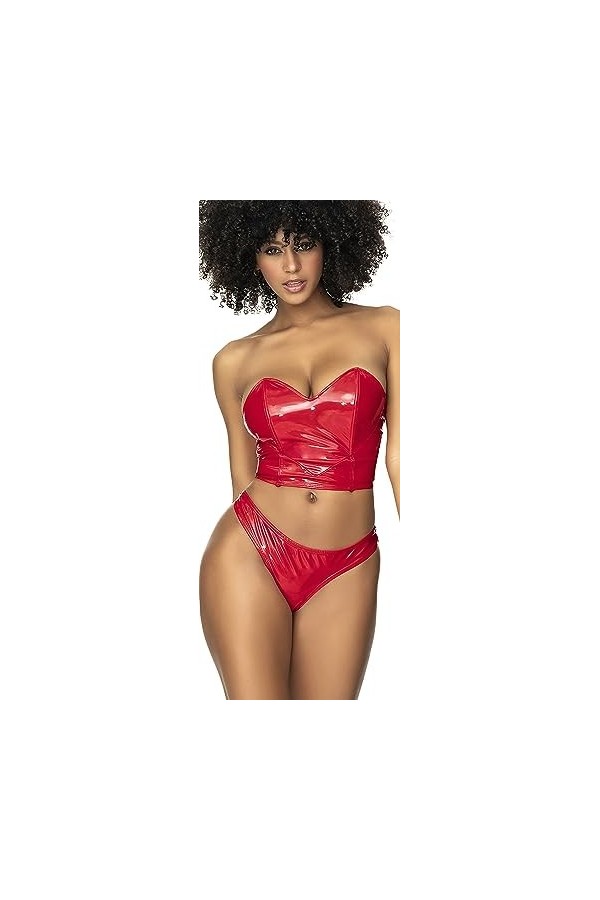 Mapalé by Espiral Ensemble 2 pièces 2741 pour femme, Rouge mouillé, L