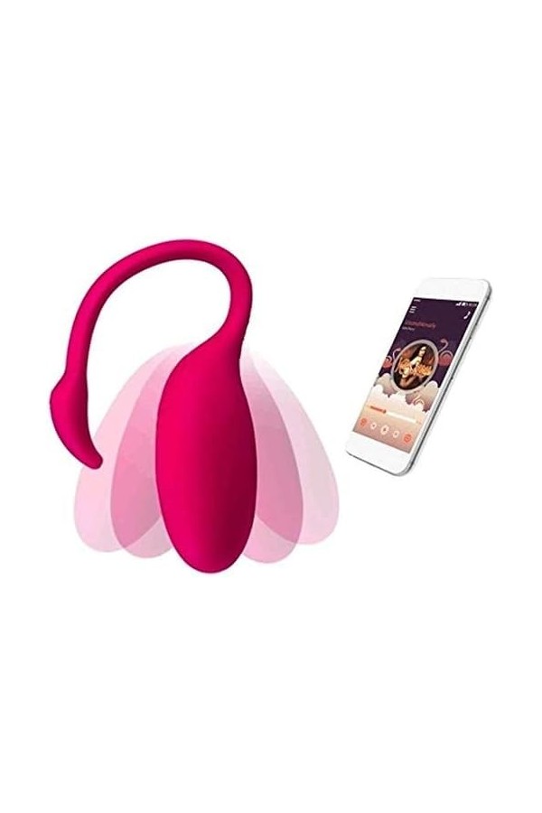 Lush 3 Bluetooth Vibromasseur pour Femmes avec App à Distance, Bullet Vibrateur Télécommandé Silencieux, Modes de Vibration P