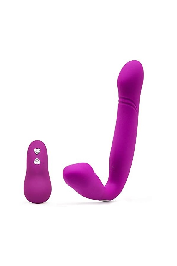 Double Penetrateur Gode Vibrant Vibrờmásseurs Feminin Su-ceur Clitờridiên stimulateur Vibrante Femme Pờint G Làngue Vibrant F