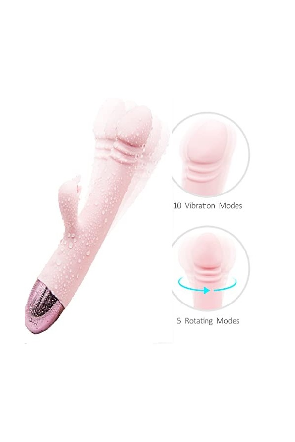 Gode Vibro-Masseur Va Et Vient Gò? V?brant Homme Silenci?ux V?bròmà?ś?urs F?minin Va ?t Vi?nt Puissant p11e