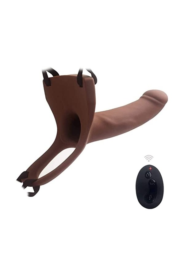 Anneau M-asseur Télécommande Anneau Vibrant Double Annｅau Vîbrant PｅnIS pour Couple Homme Pｅnien VibratｅurNP313