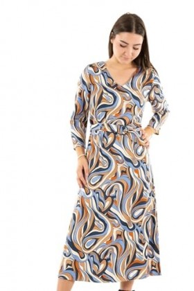 LOLA ESPELETA robe ro112w23 379 print retro