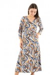 LOLA ESPELETA robe ro112w23 379 print retro