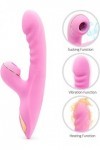 Rose Vibrateur Femme Puissant Modes de Vibration Vibromasseür Femme Clitoridien Süceur Point Ġ, Sextoys-e Femme Ṿib-r-an-t, P