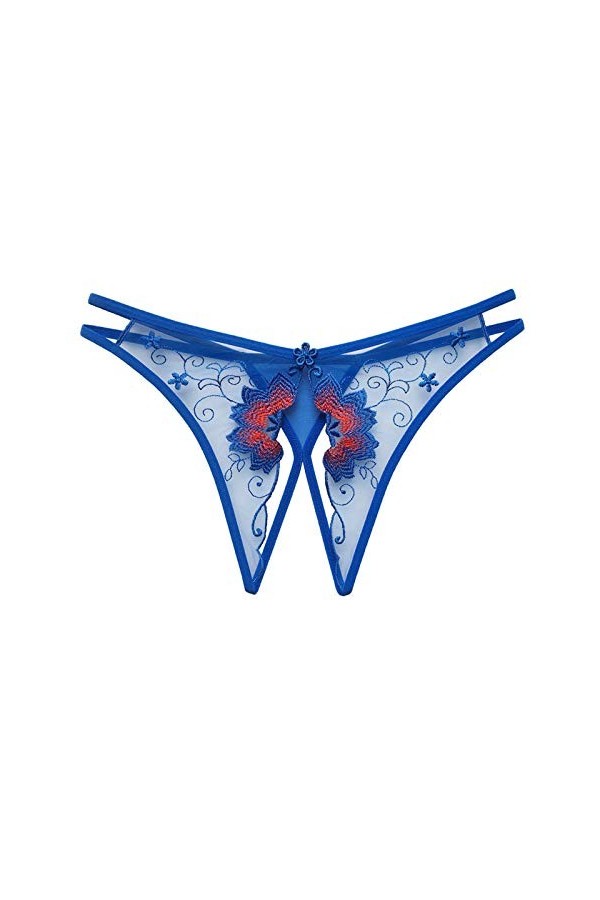 ZYDIP 2 Morceaux de fichier Open Sexy Femmes sous-vêtements Broderie Lingerie érotique for Femmes sous-vêtements Sexe Color 