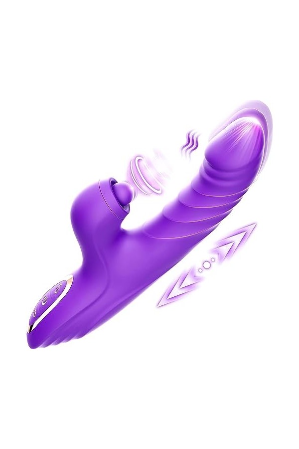 Vîbrômásseúrs Fémînîn Šèẋ Tóys Electric Massager 12 Mode de Vibrations électriques Clîtôrîdien Súcëúr Langue Vibrante femme 1