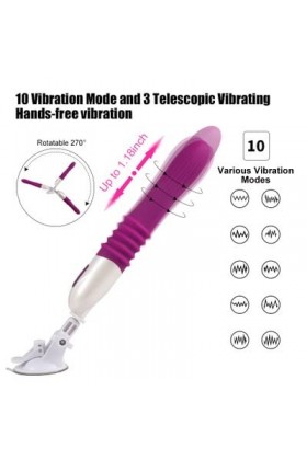 Vibromasseur en forme de U rose rouge S?xt?ysē Oé?f V?brọm?ss?ūrs F?m?nín a Di?tán?e Sil?n?iẹ?x Petit Oé?f Vîbra-nt pour Fe?m