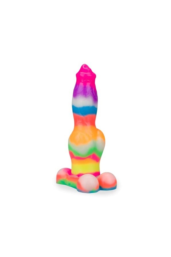 Gode ventouse original fantaisie chien Berger Allemand phosphorescent