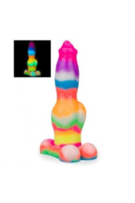 Gode ventouse original fantaisie chien Berger Allemand phosphorescent