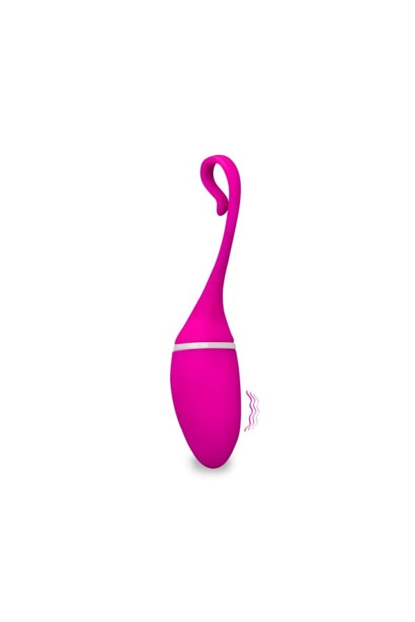 Oeuf vibrant 10 modes Delirious - LOVE AND VIBES Vibromasseur à distance pour couple