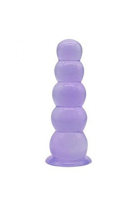 Bǚtt Ànâl Amàl Plùg Kit dentraînement en Silicone/Verre médical souple pour débutants Anal Pugs pour femmes et hommes Ðiḷat
