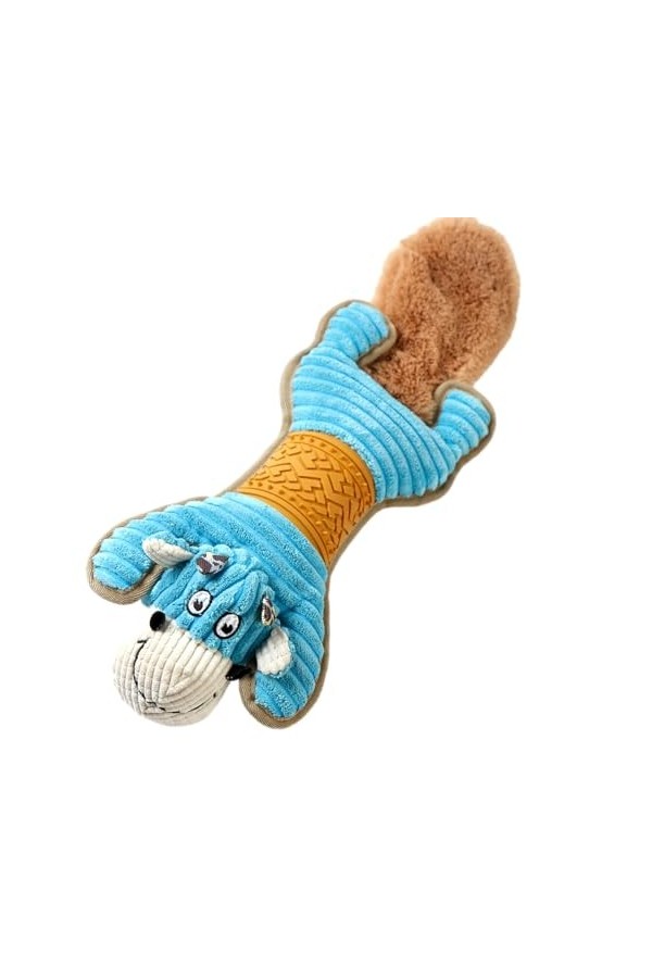 Shijuuke Jouet grinçant pour Chien en Peluche,Jouets Animaux grinçants pour Chien,Jouet à mâcher Amusant pour Le Nettoyage de