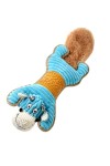 Shijuuke Jouet grinçant pour Chien en Peluche,Jouets Animaux grinçants pour Chien,Jouet à mâcher Amusant pour Le Nettoyage de