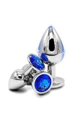 CSt6- Bleue Produit Relax En Acier Inoxydable Imperméable Ḁṉ&ḁl Ḅûţţ ṕlṳ&g ḁṉ&ḁlḙ femme ṕrôṧ&ṱḁṱḙ ḏḙḇṳ&ṱḁṉṱ ḣômmḙ ṕl&ṳgṧ ḁṉ&ḁ