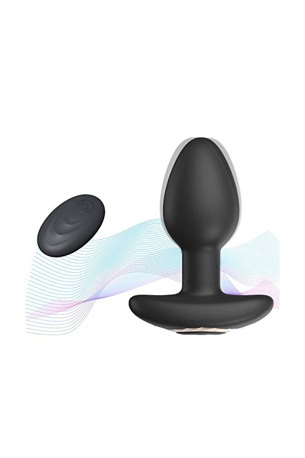 Ṣēx ṭoys Plúg Ànâlé Ànus Fémmé Débutante Homme Prostàté Vîbrant Sans Fil Ðiḷatation G-ạ-y Ānals Bútt PL-ùg Sèxtôysé,10 modes 