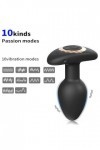 Ṣēx ṭoys Plúg Ànâlé Ànus Fémmé Débutante Homme Prostàté Vîbrant Sans Fil Ðiḷatation G-ạ-y Ānals Bútt PL-ùg Sèxtôysé,10 modes 