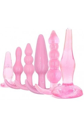 Ànâl Plug ensemble en acier inoxydable métal débutant Plug Trainer Kits-plug femmes et hommes bijoux de massage du dos jouets