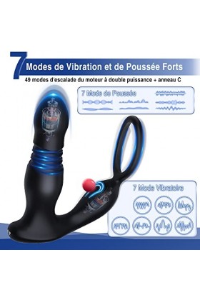 Plúg Anàlé Homme Próstaté Vîbrant Homme Próstaté Mãssěūr Śểẍ ţöyṧpőur pőur Homme Anàlé Plúg Acier Inoxydable ànuș Sêxtøýes Pl