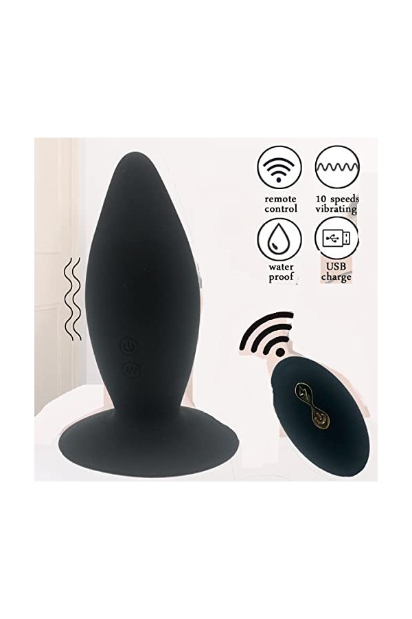 Electric Shocking Bútt Anàlé Plúg Víbrómàssěur Telecommande Prostàté Ｍàsséur Vîbrante Femme Homme PlUġ Anàlé Vîbrant Dêbutânt