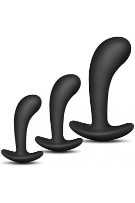 anale plug pour Femme Homme Femme PlUġ Anàlé Vîbrant Toy Silicone Debutant sans Fil,Petit Vībrọ-mạsșẹur Homme a-n-u-s Puissan