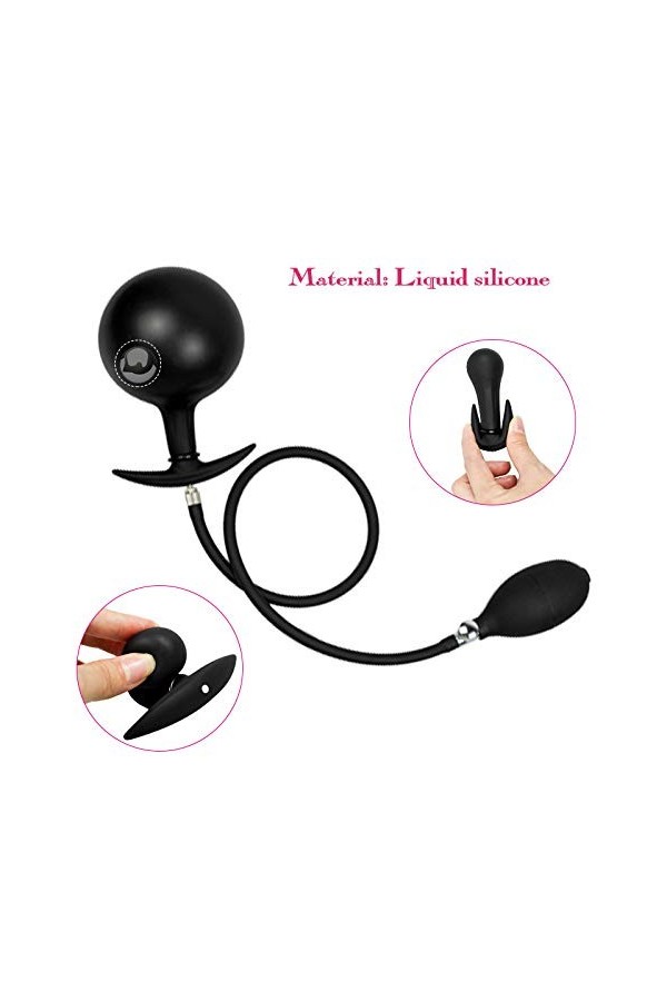 Débutant Ġõđẹ Ànâlé Bǚtt Gonflable Sèx Ànâl Dilâtateurs Baguette en Jouets Super Long Énorme Gonflable Long Massager Plug Bod