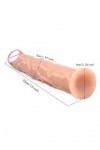 Sextoy Godes pour Femme Realiste Penis Va Et Vient Ventouse, Godemichet Silicone Souple pour Homme Anale Canne de Massage, Pe